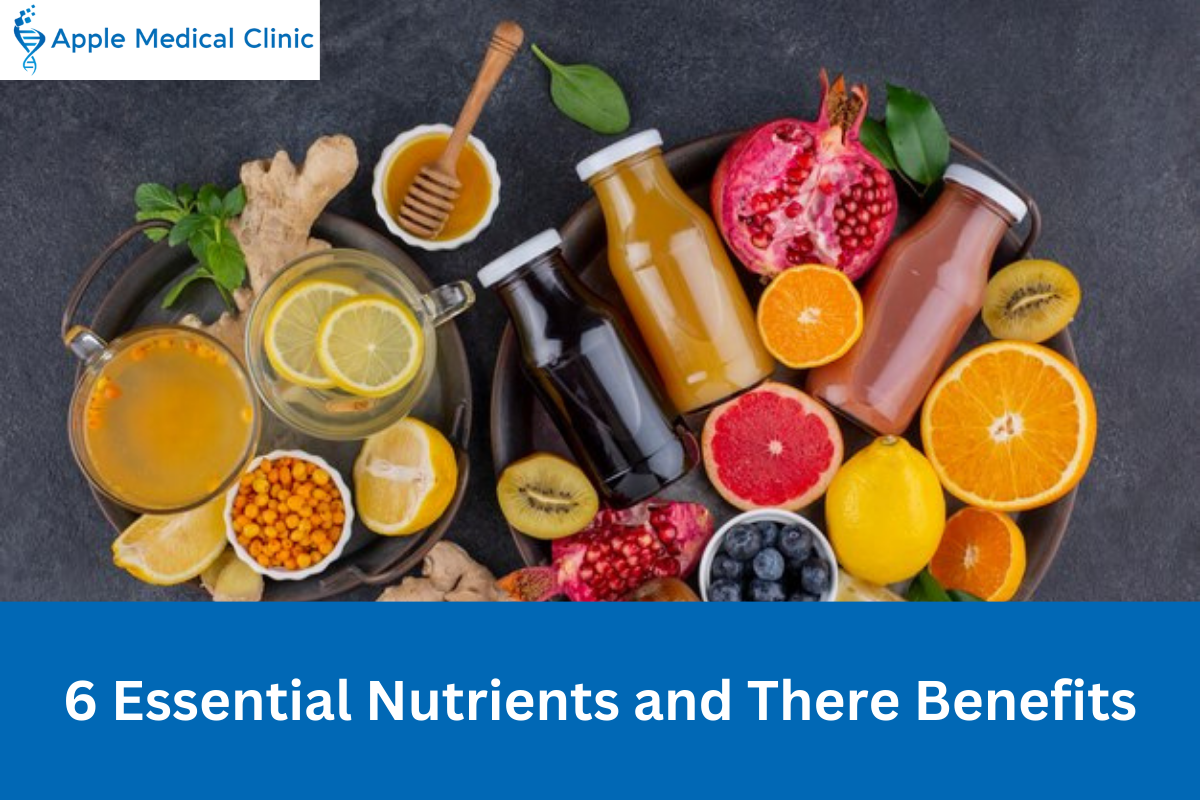 6 Essential Nutrients and There Benefits